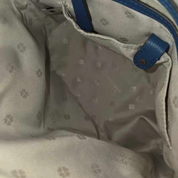 Kate Spade Sylvia Dome Satchel Crossbody Handbag in Blue - Picture 12 of 12